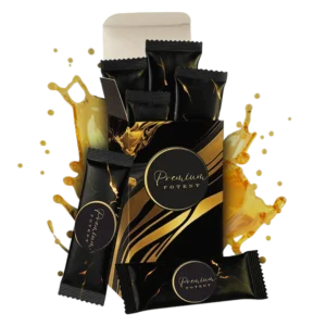 Miere potență Premium Potent - 1 Cutie - 6 plicuri x 60g